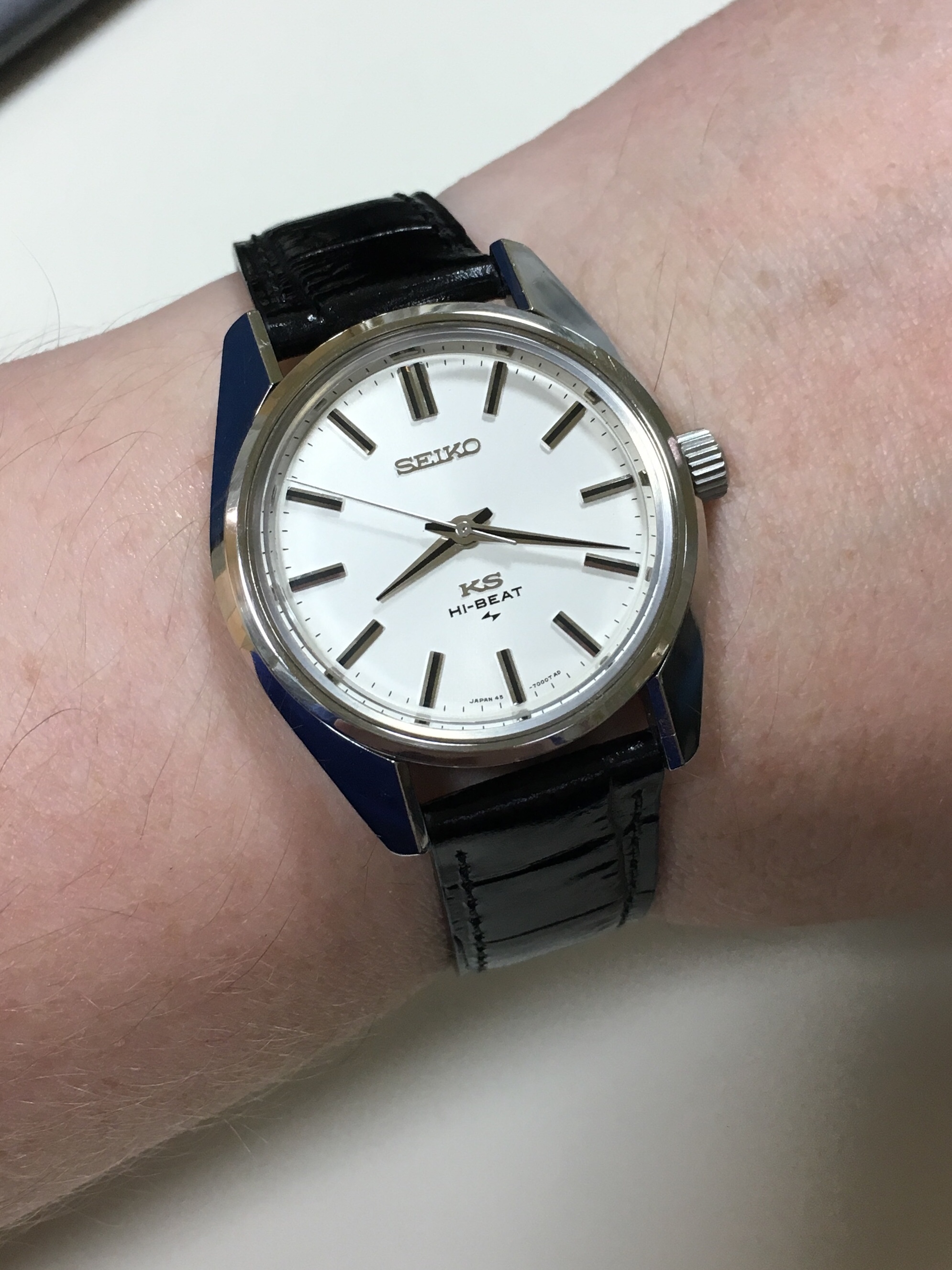 Grammar of Design and the restoration of a King Seiko 45-7001.